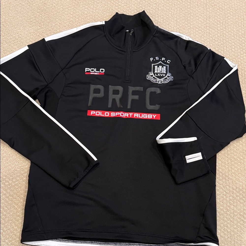 Polo by Ralph Lauren Black and White Sweatshirt